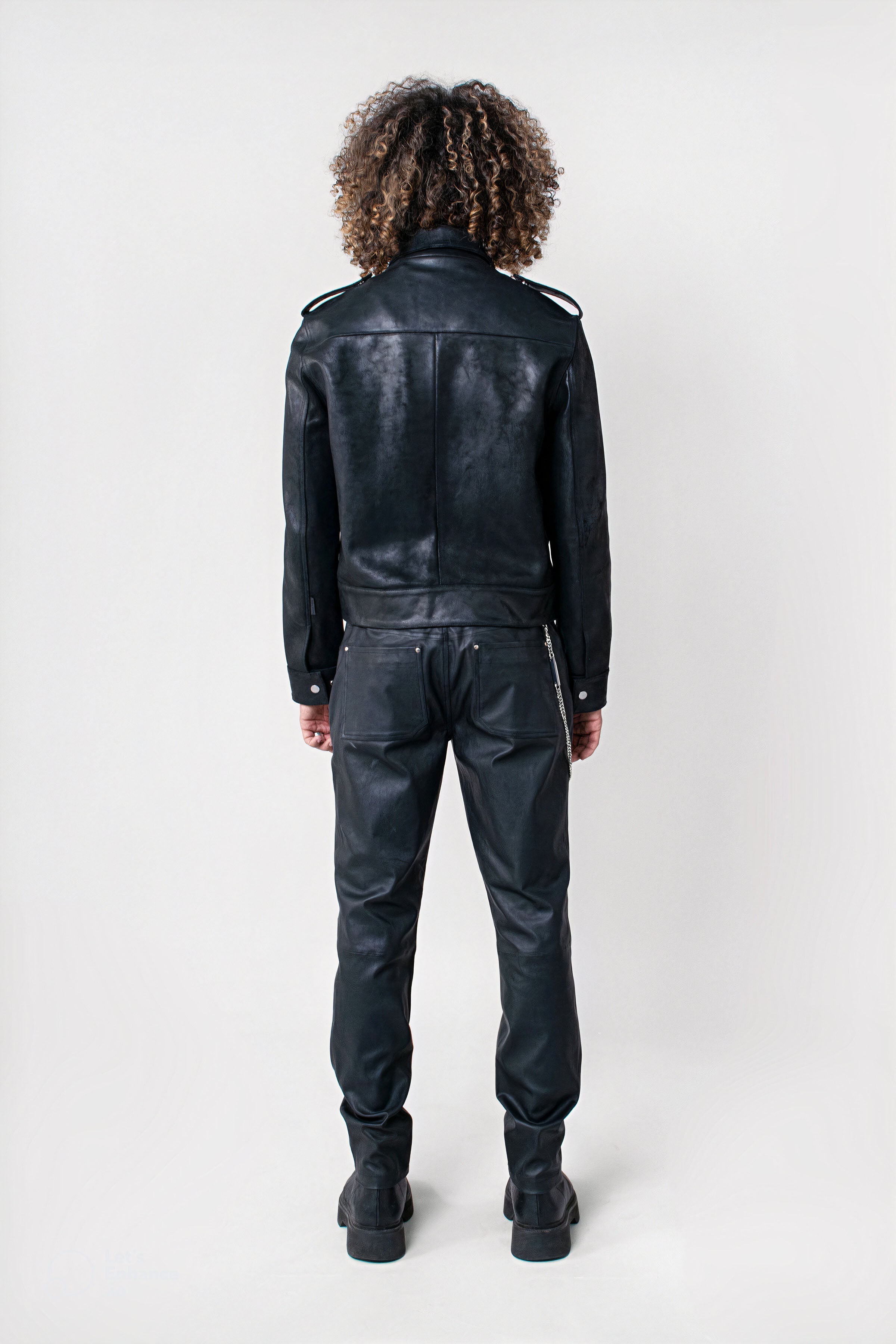 Navigator Leather Jacket Tall