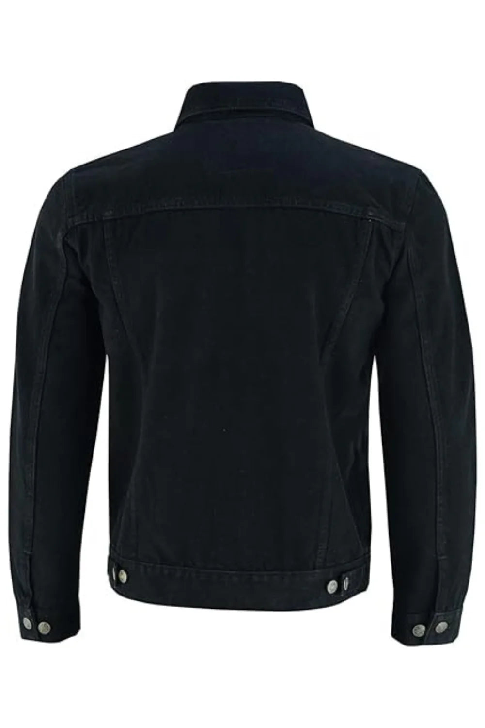 Warren Black Denim Trucker Jacket