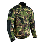 Raven Textile Motorcycle Armoured Jacket (Cordura Fabric Biker Advanced Black