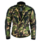 Raven Textile Motorcycle Armoured Jacket (Cordura Fabric Biker Advanced Black