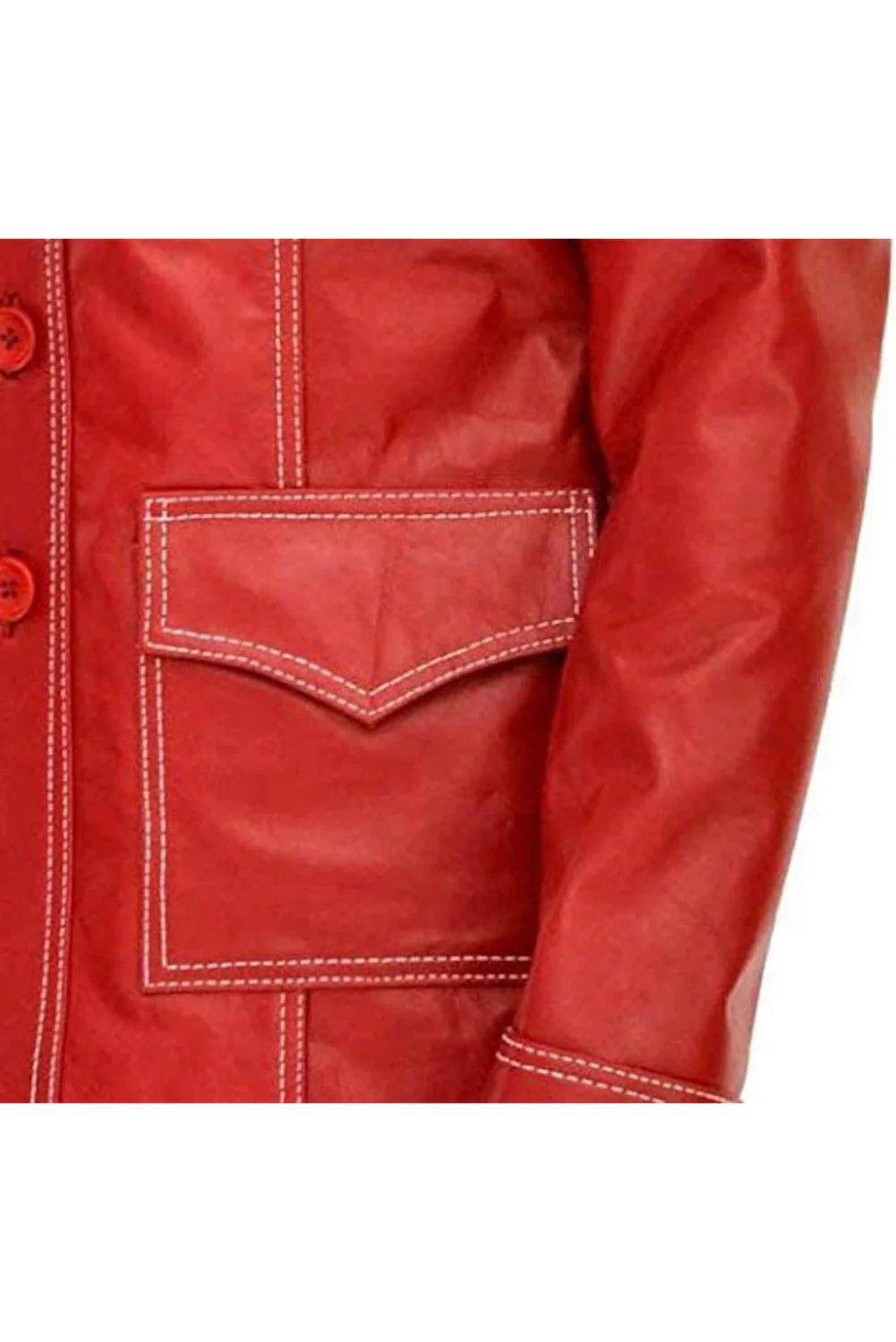Brad Pitt Tyler Durden Fight Club Leather Jacket