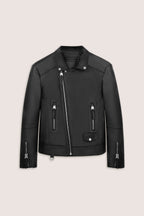 Refined Biker Tall Leather Jacket (Man)