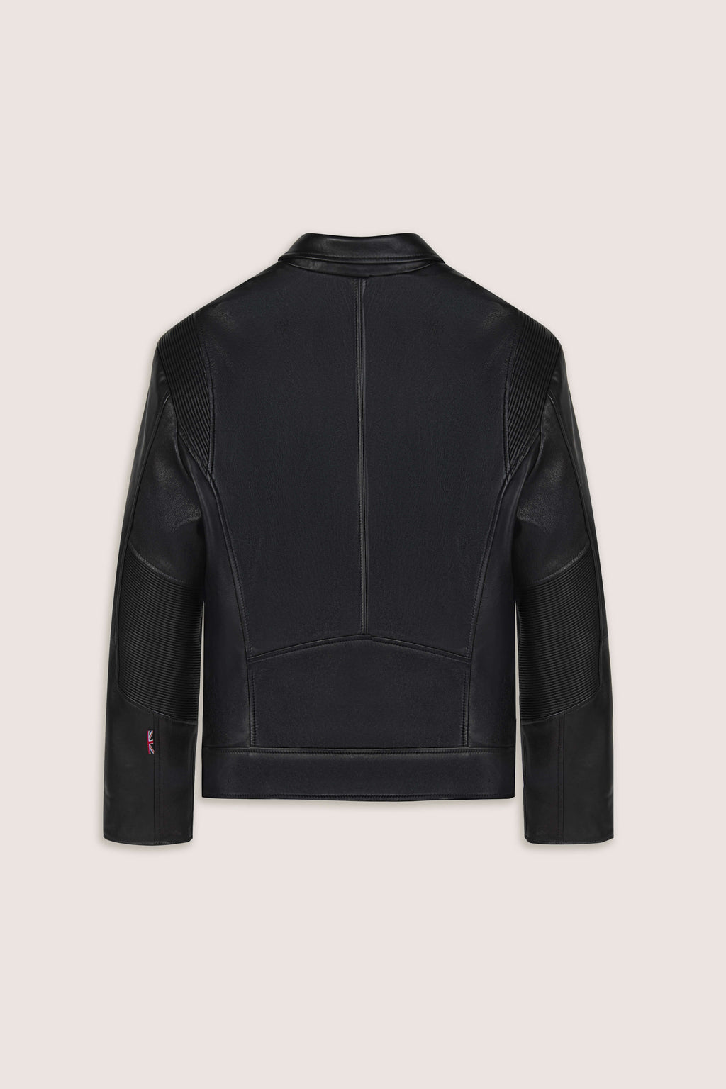 Refined Biker: V Fit Leather Jacket Tall
