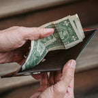 Roosevelt Leather Billfold Wallet | Amber Brown