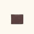 Limited Edition Roosevelt Leather Billfold Wallet | Buffalo Grain