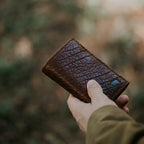 Ryder Reserve Bison Leather Trifold Wallet | Brown