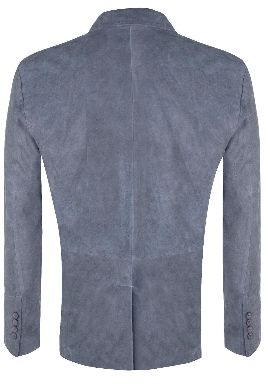 Mens Blazer Suede Jacket Soft Italian Leather Coat