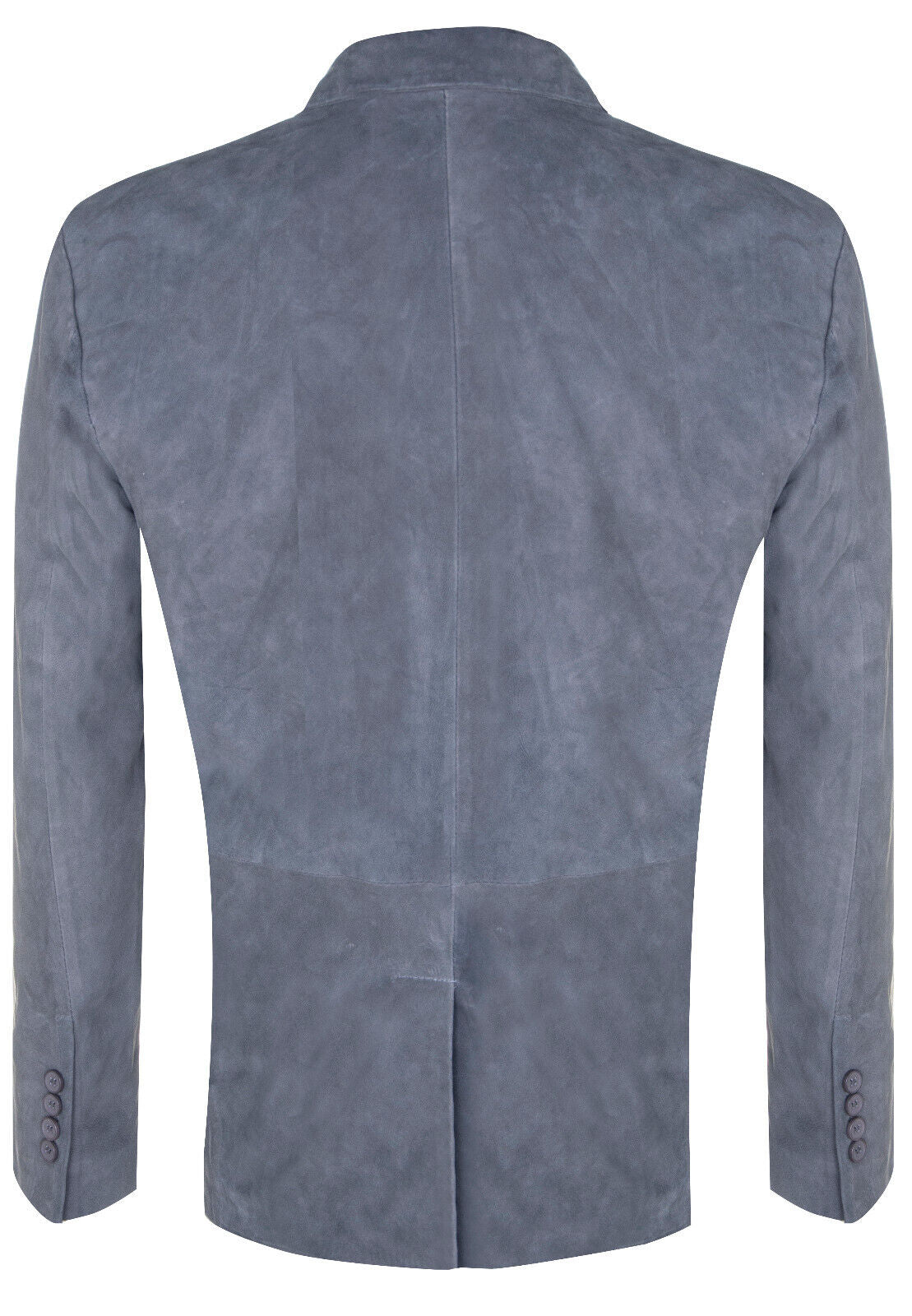 Mens Blazer Suede Jacket Soft Italian Leather Coat