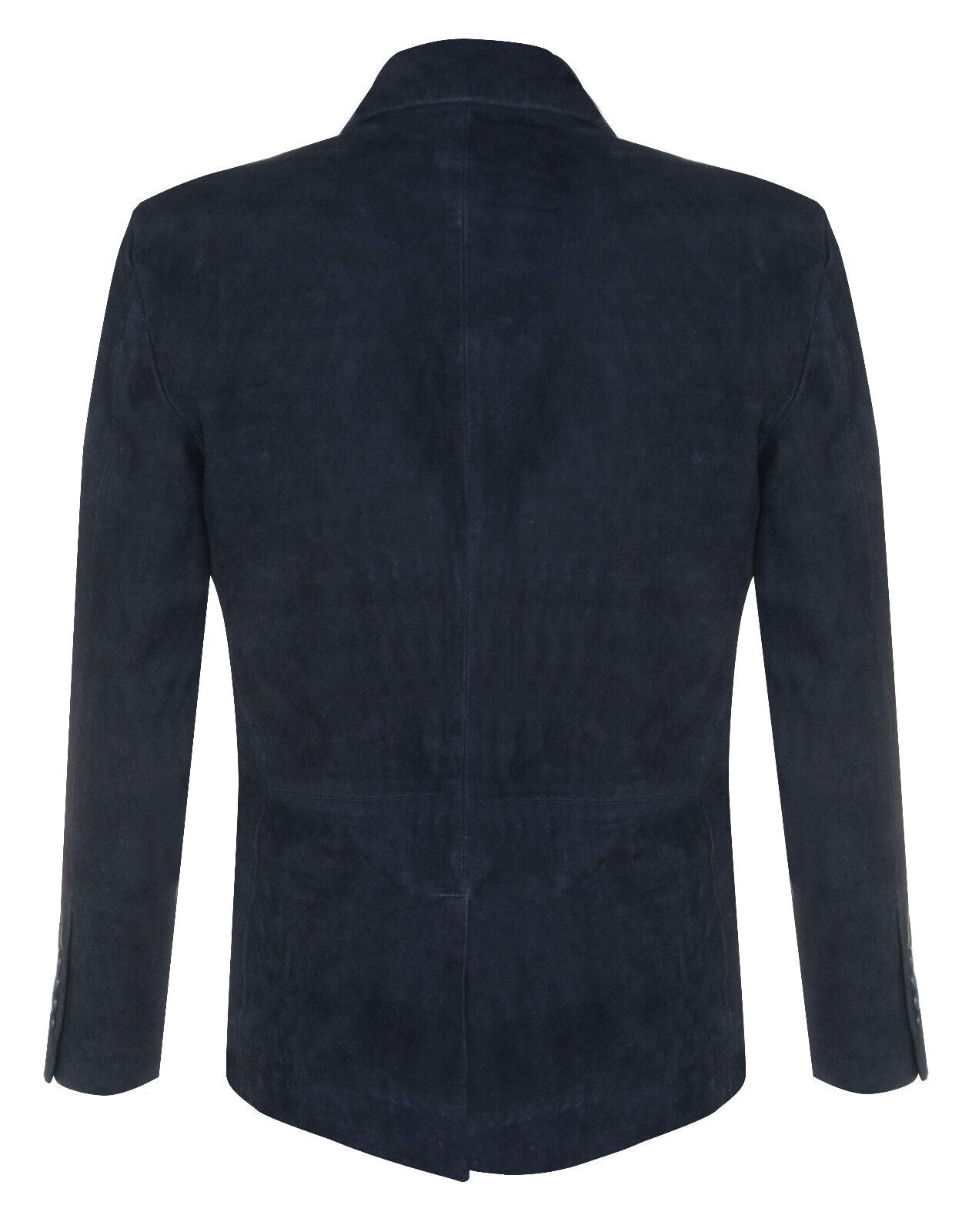 Mens Blazer Suede Jacket Soft Italian Leather Coat