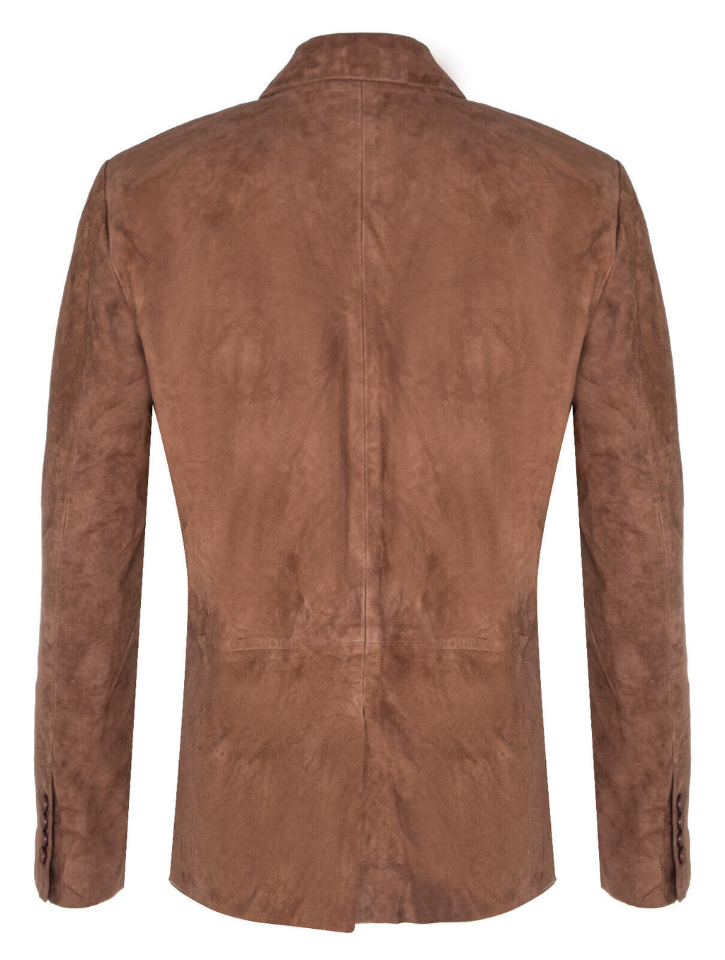 Mens Blazer Suede Jacket Soft Italian Leather Coat