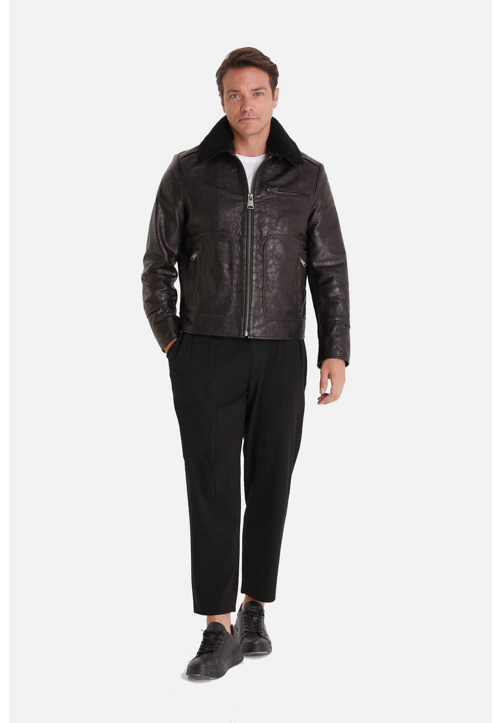 Barnaby Leather Jacket