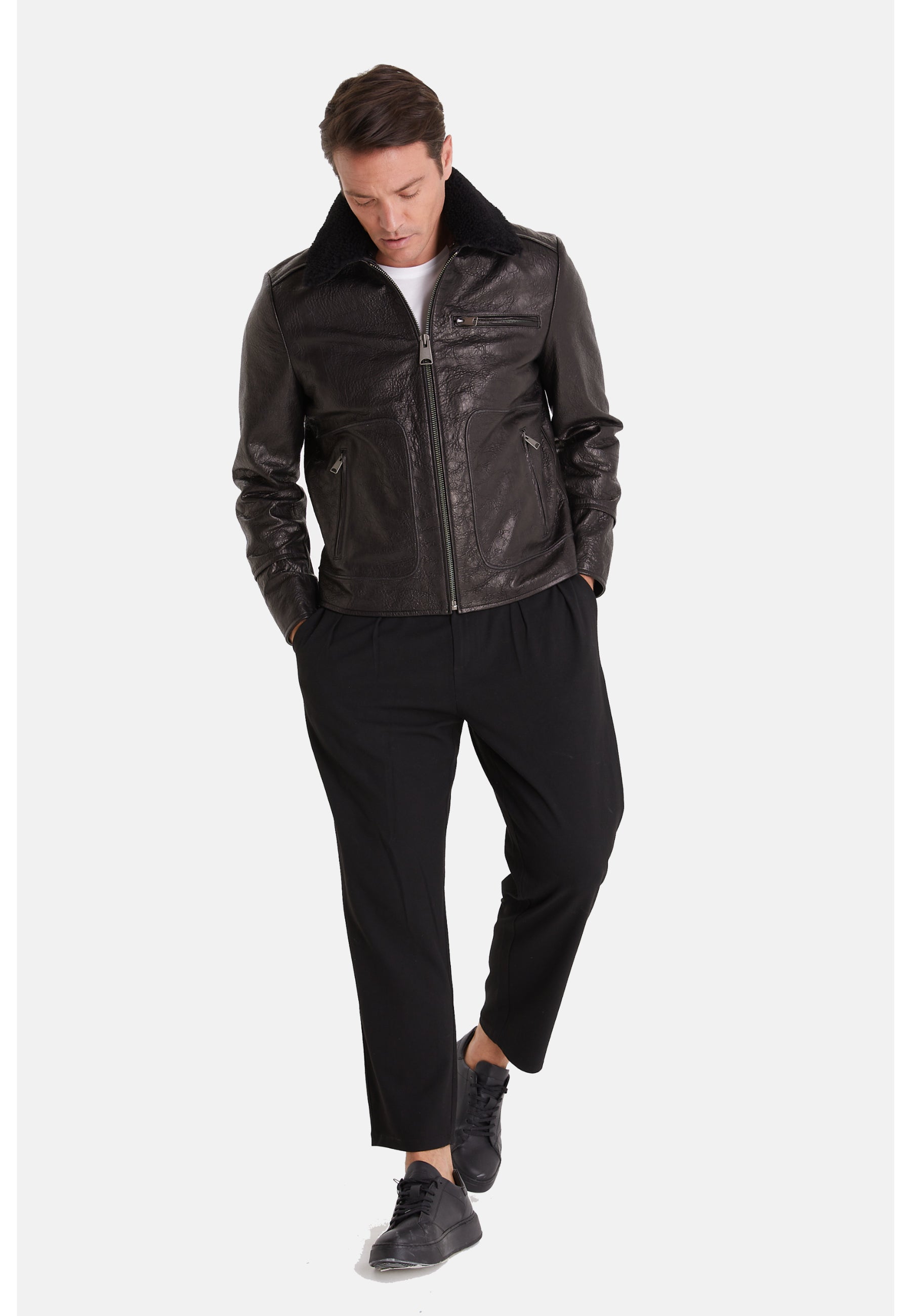 Barnaby Leather Jacket