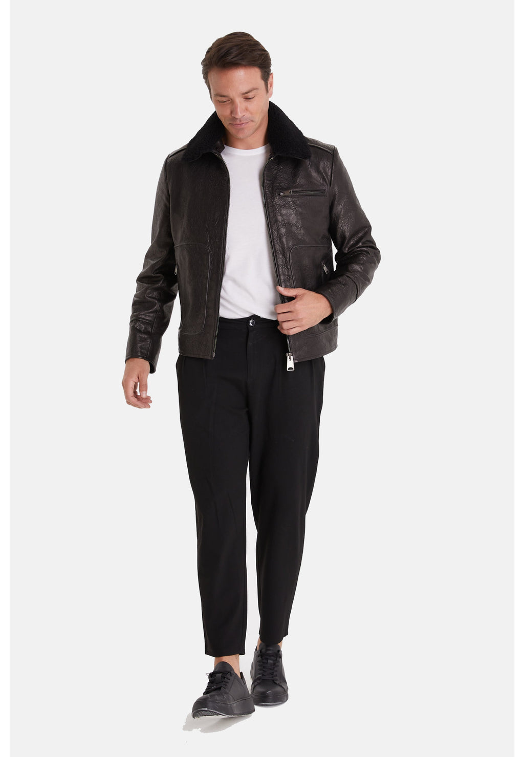 Barnaby Leather Jacket