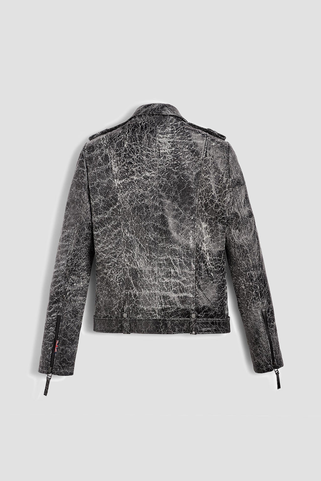 Shadow Moss Tall Leather Jacket (Woman)