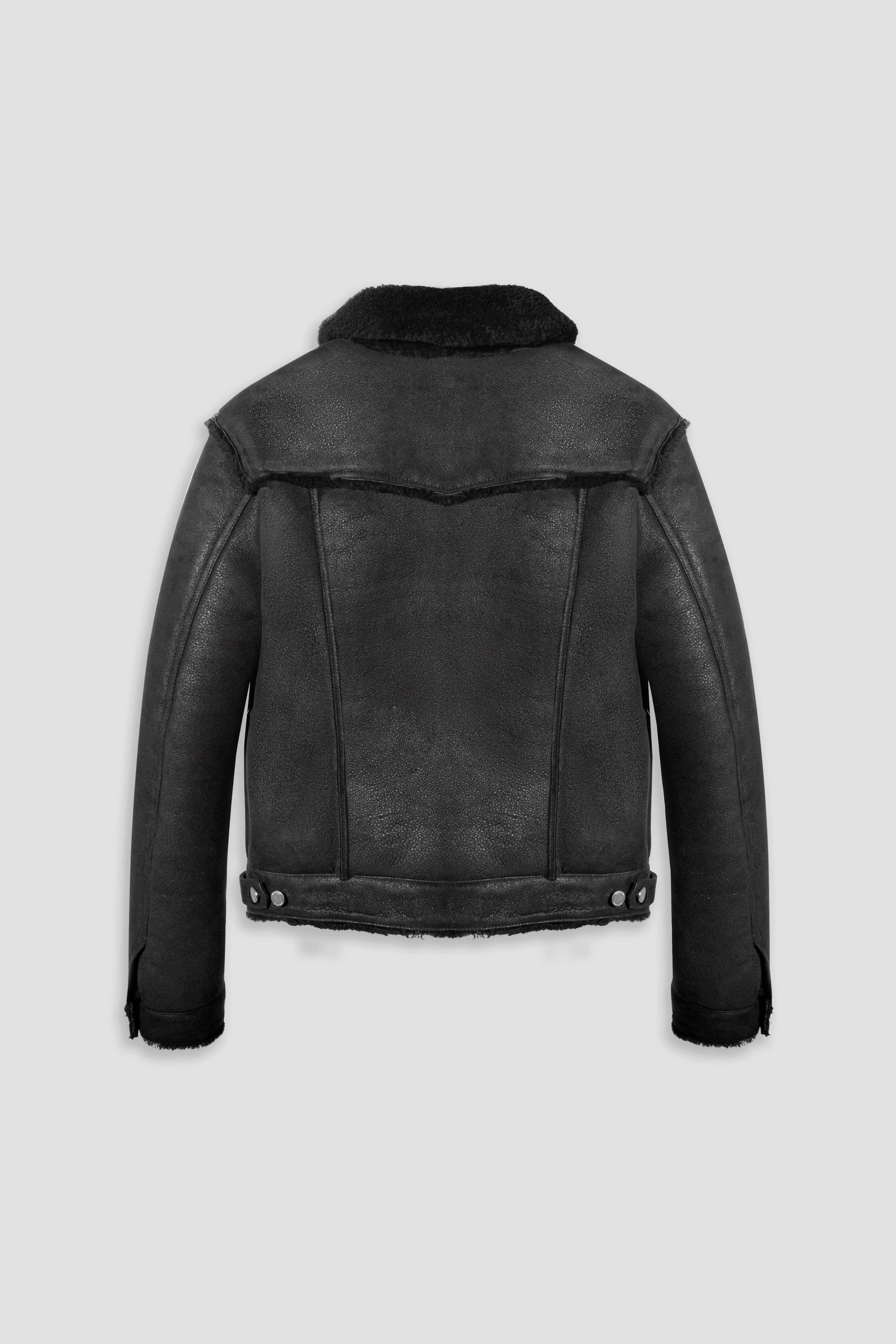 Shearling Trucker Jacket: Tall