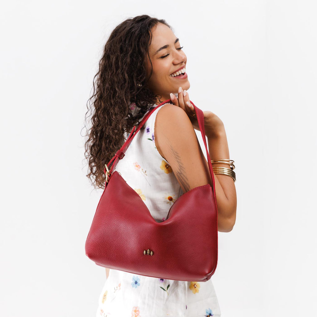 'Almost Perfect' Slouchy Shoulder Bag