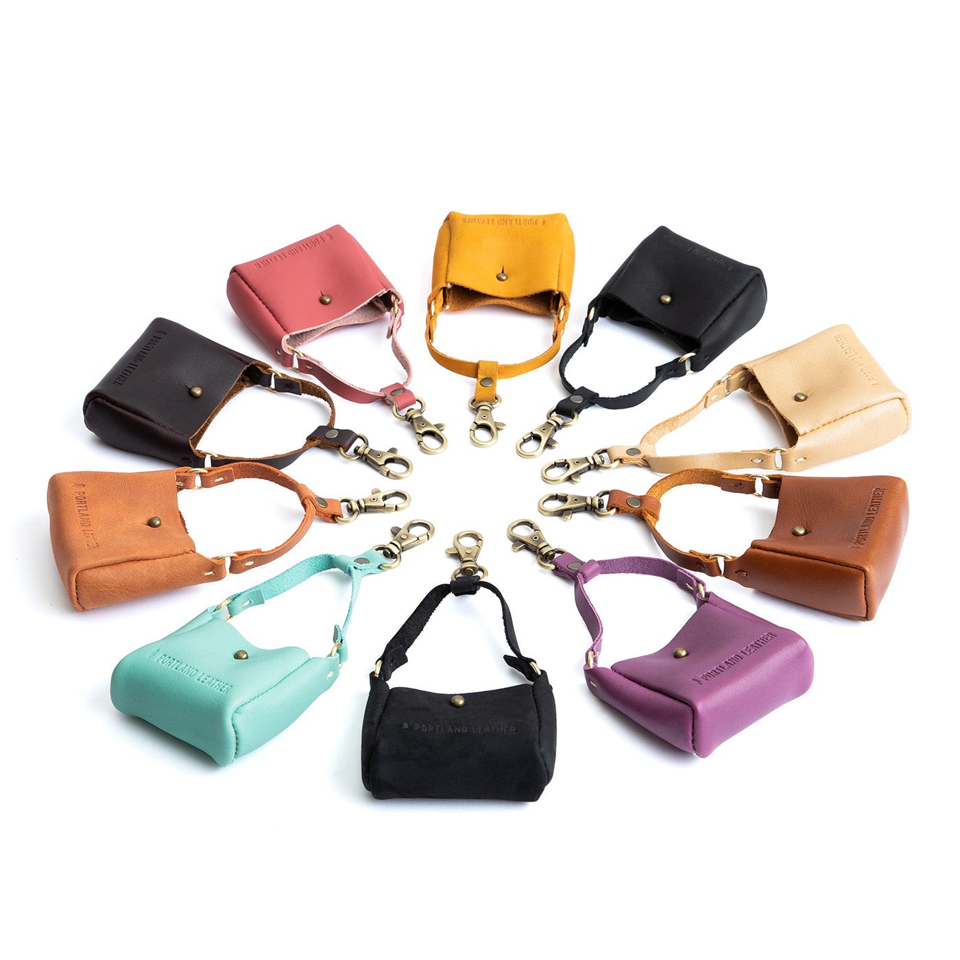 Teeny Tiny Triangle Keychain