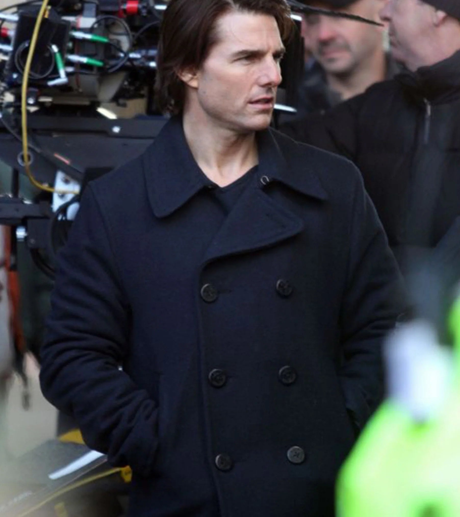 Mission Impossible 6 Tom Cruise Double Breasted Wool Coat