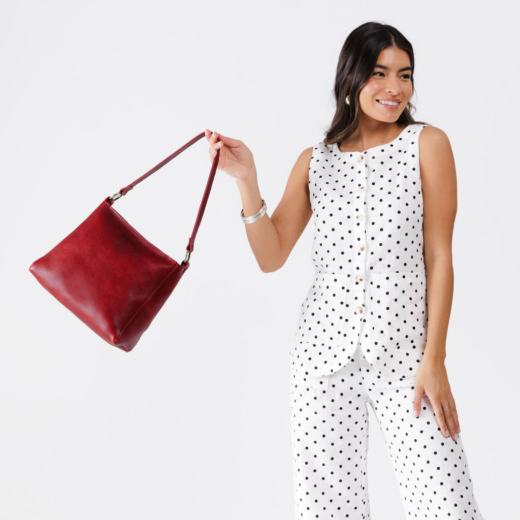 'Almost Perfect' Triangle Shoulder Bag