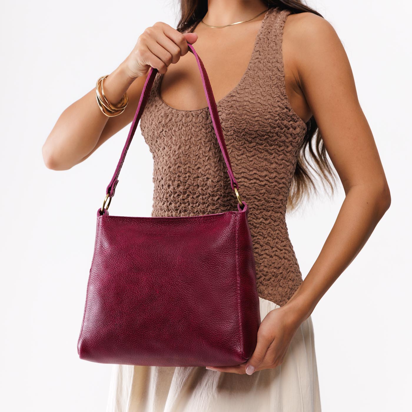 'Almost Perfect' Triangle Shoulder Bag