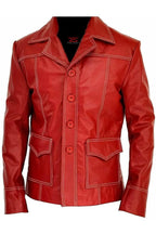 Brad Pitt Tyler Durden Fight Club Leather Jacket