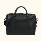 Limited Edition Jefferson Leather Briefcase | Black