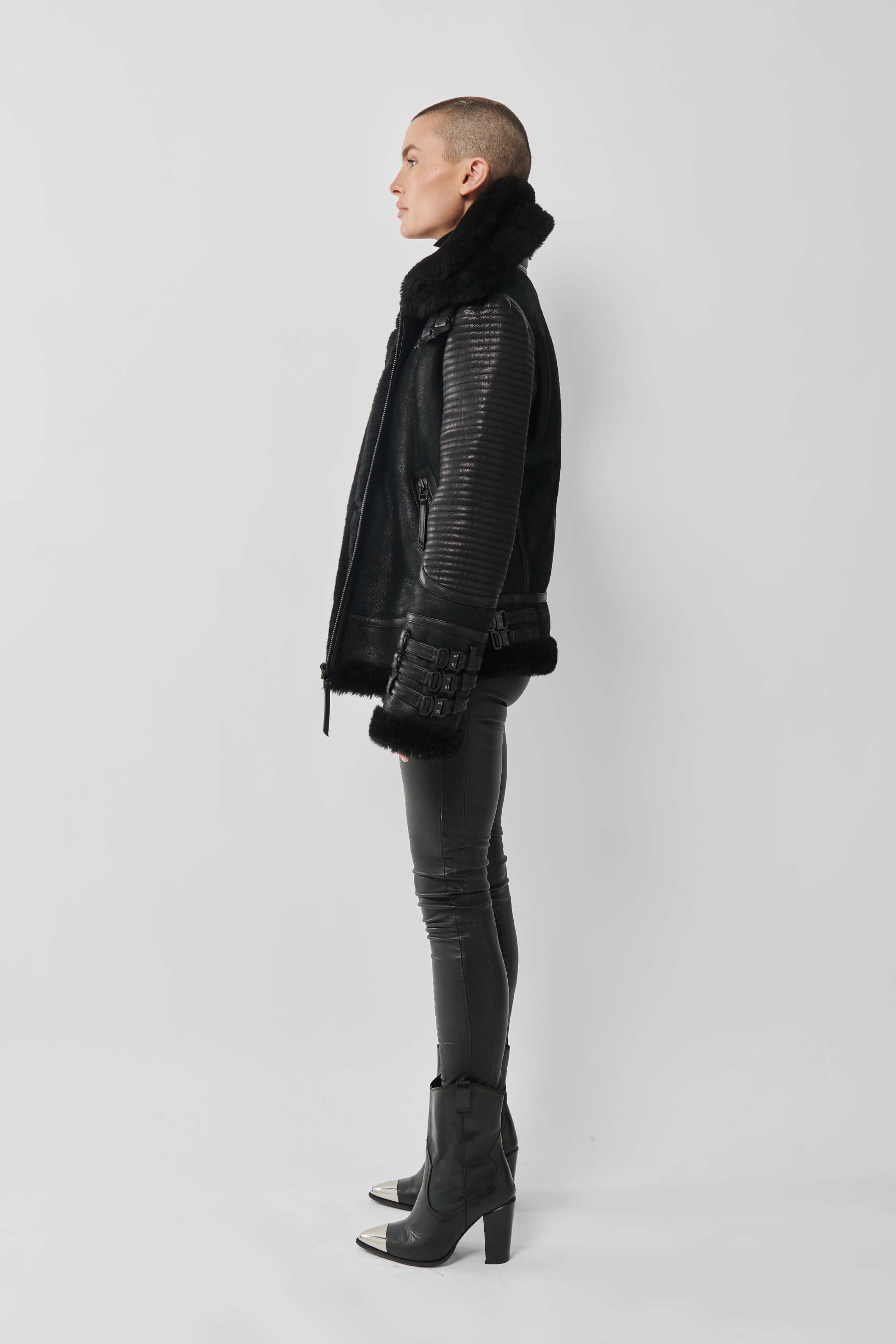 Warrior 3.0 Shearling Jacket (Woman)