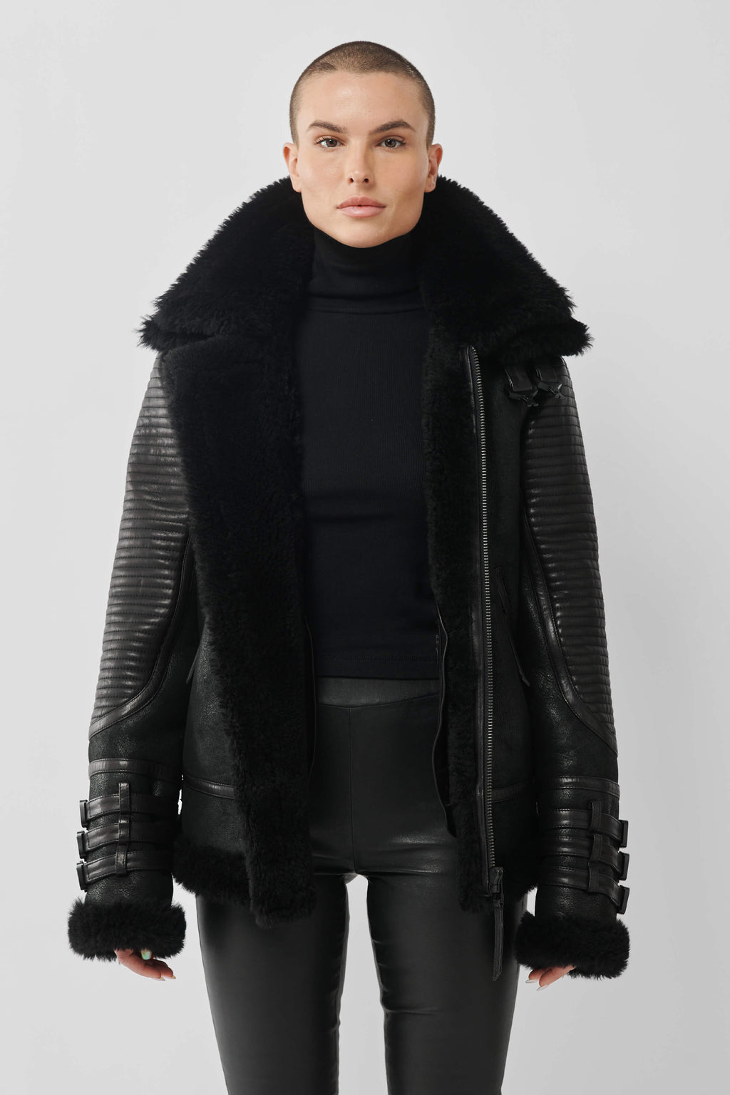 Warrior 3.0 Shearling Jacket (Woman)