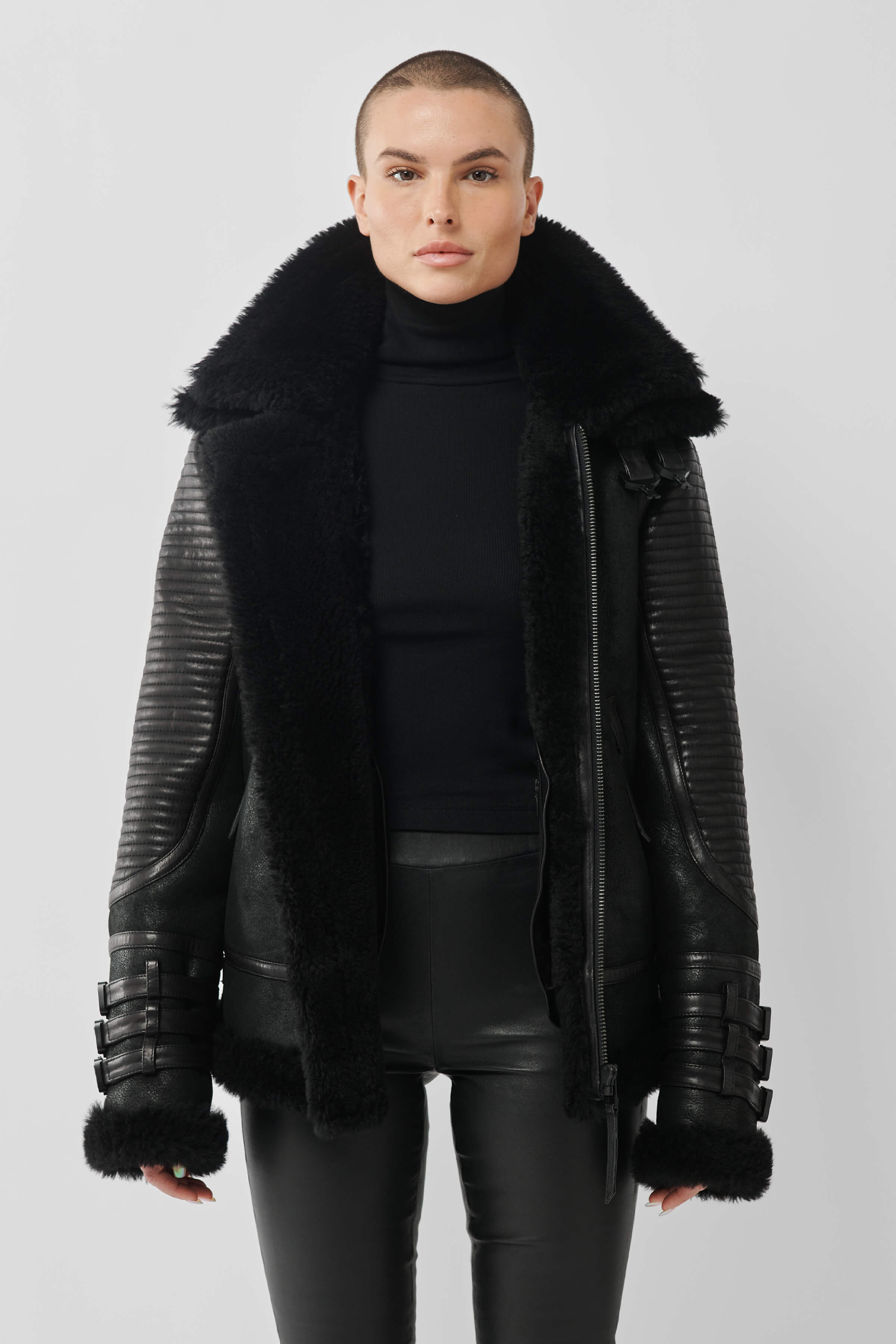 Warrior 3.0 Shearling Jacket (Woman)