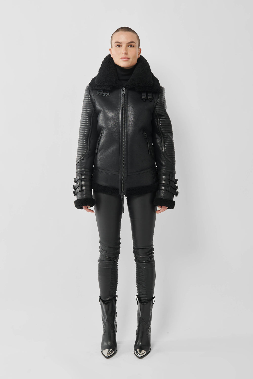 Warrior 3.0 Shearling Jacket (Woman)