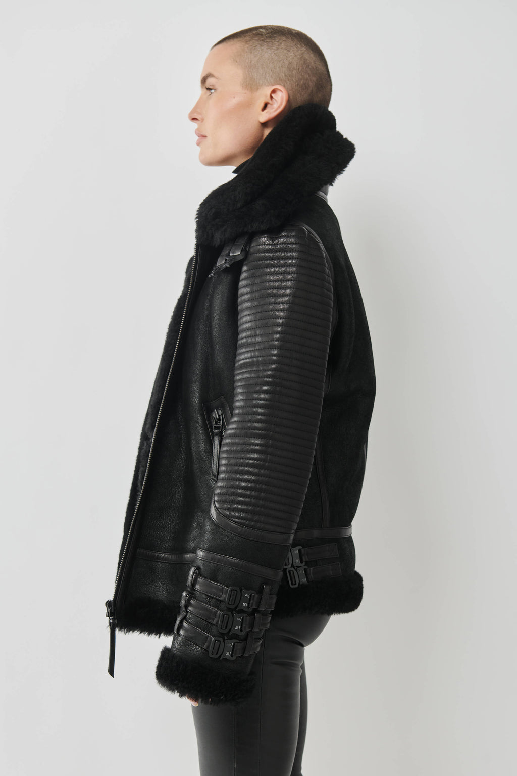 Warrior 3.0 Shearling Jacket (Woman)