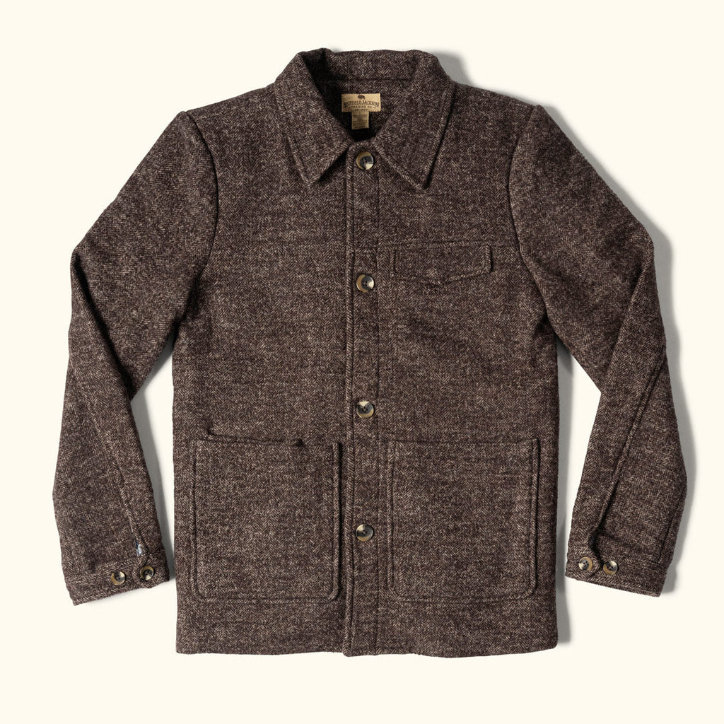 Wesley Wool Jacket | Brown