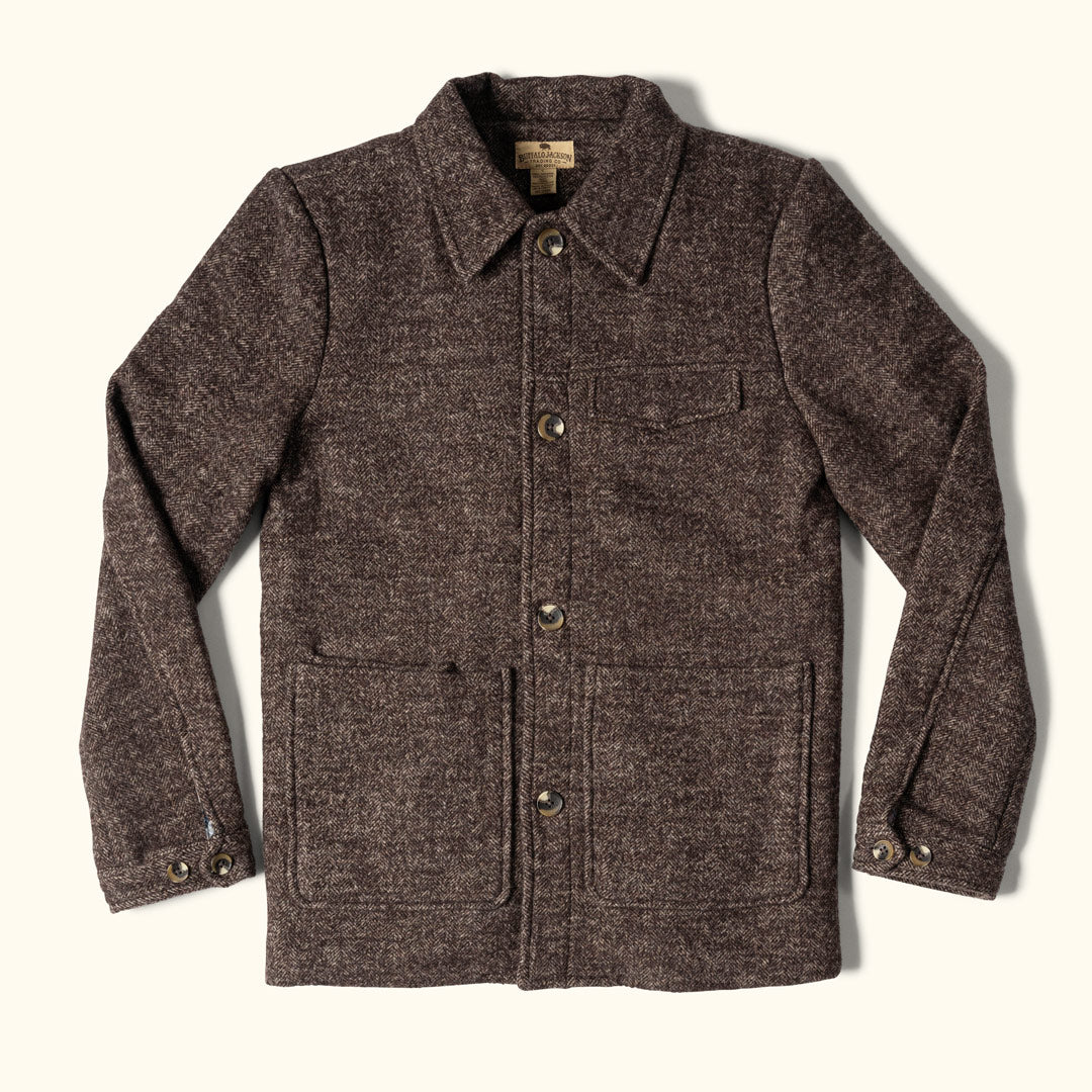 Wesley Wool Jacket | Brown