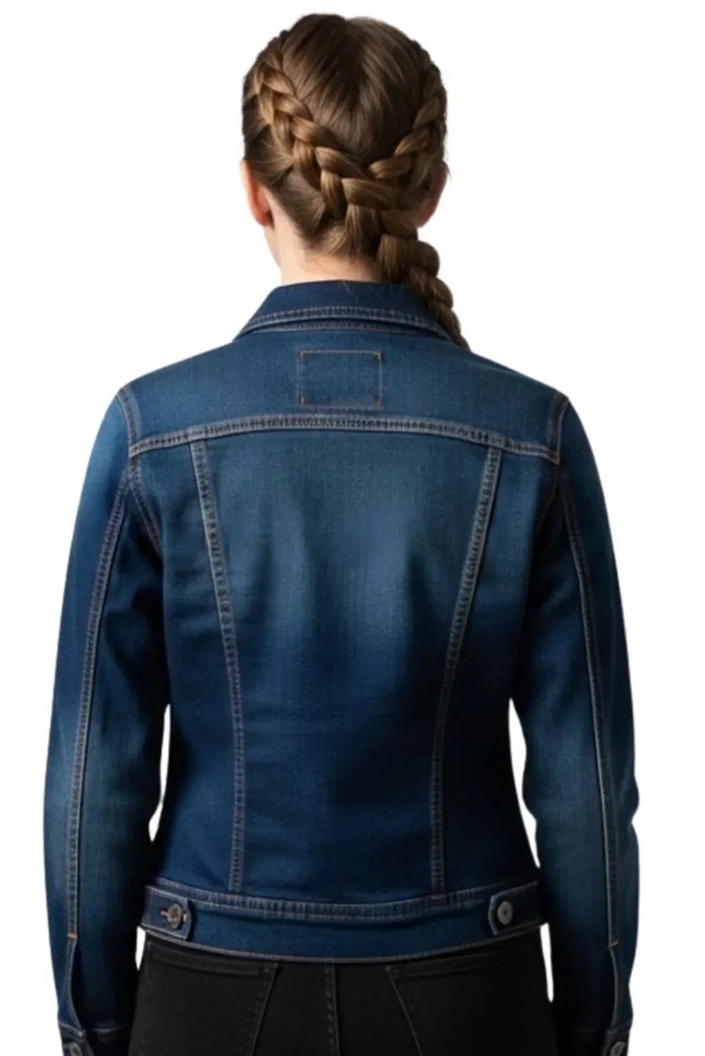 Lisa Blue Denim Trucker Jacket