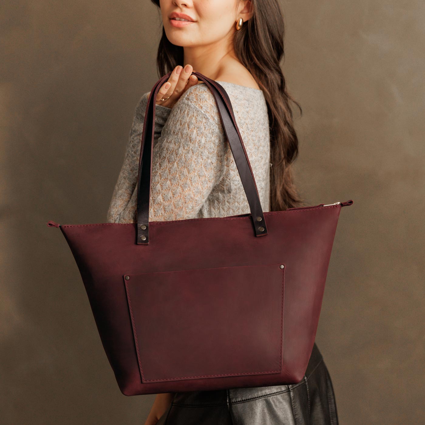'Almost Perfect' Leather Tote Bag - Limited Edition