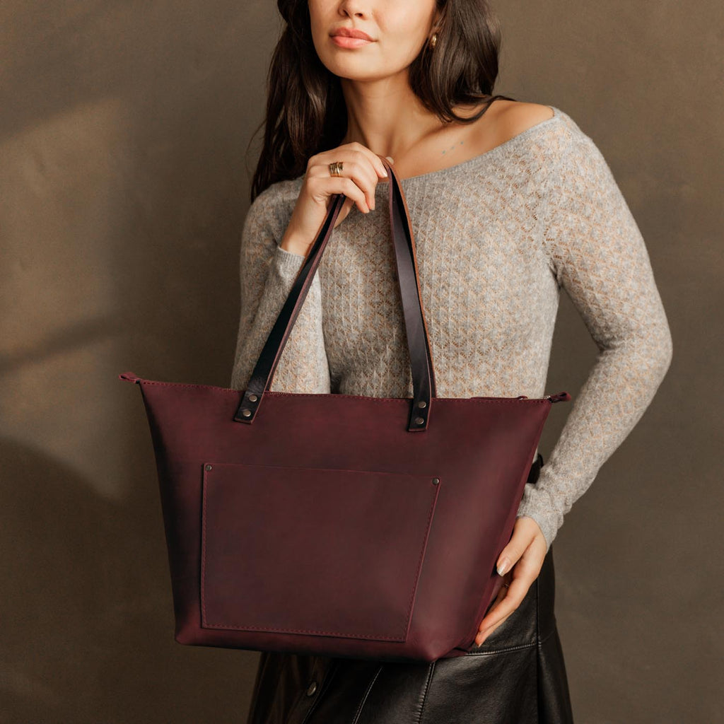 'Almost Perfect' Leather Tote Bag - Limited Edition