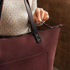 'Almost Perfect' Leather Tote Bag - Limited Edition