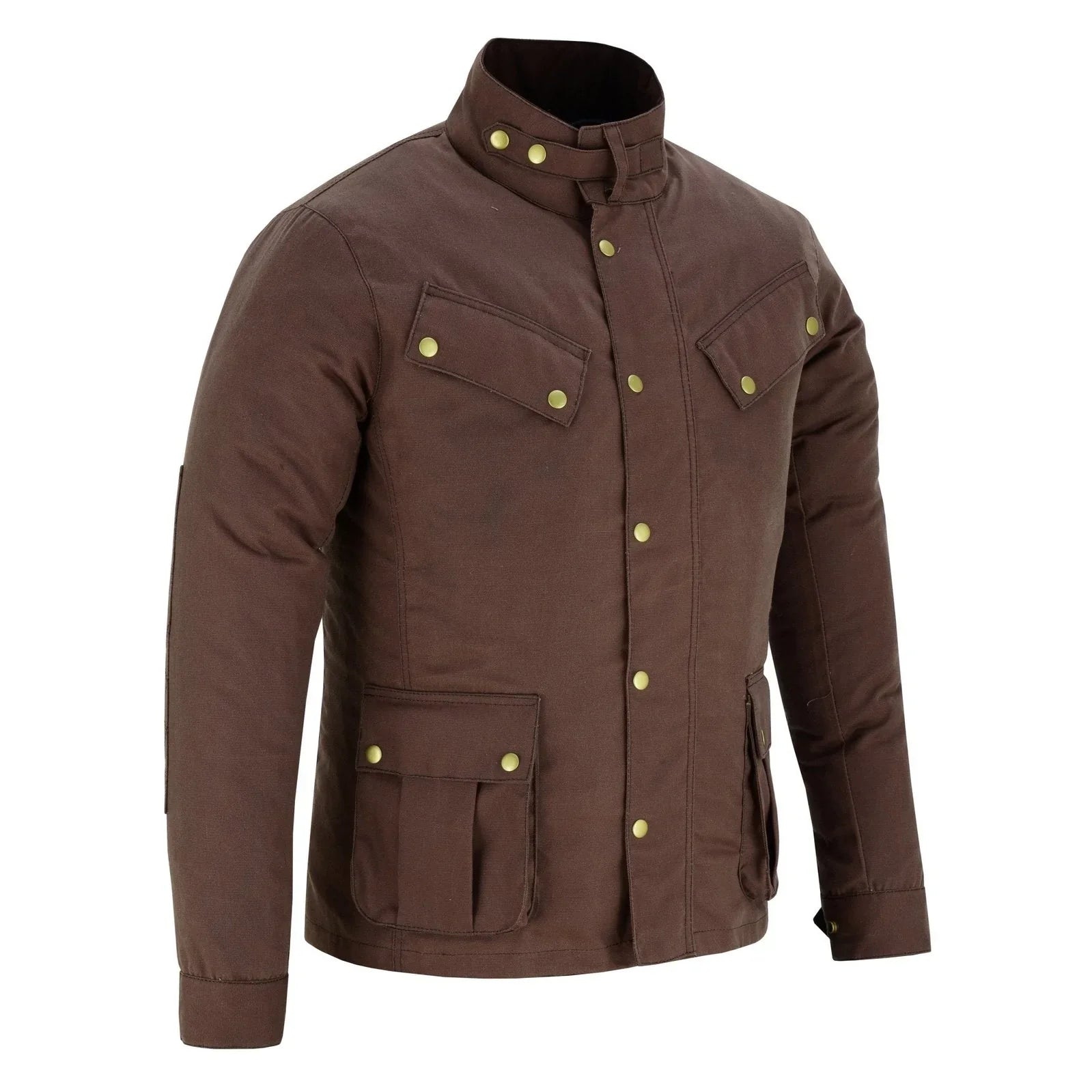 Zodiac Waxed Cotton Motorcycle Jacket Textile Biker Fashion